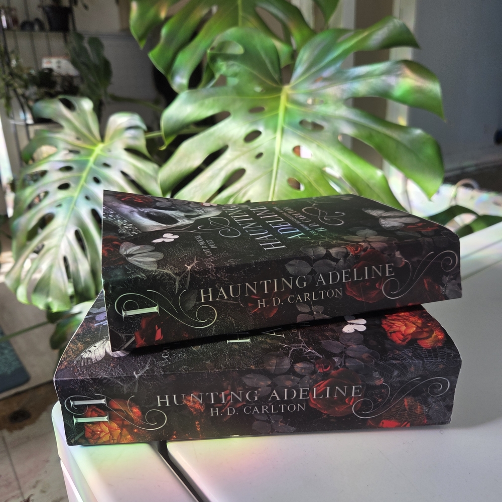 Decorative Book Set with Floral Design